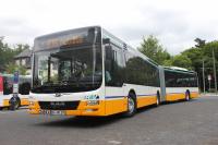 In dieser Woche nimmt die HEAG mobiBus zwölf neue Busse in Betrieb, alle erfüllen die Euro 6-Norm.