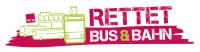 Verdi-Aktions-Logo "Rettet Bus und Bahn"